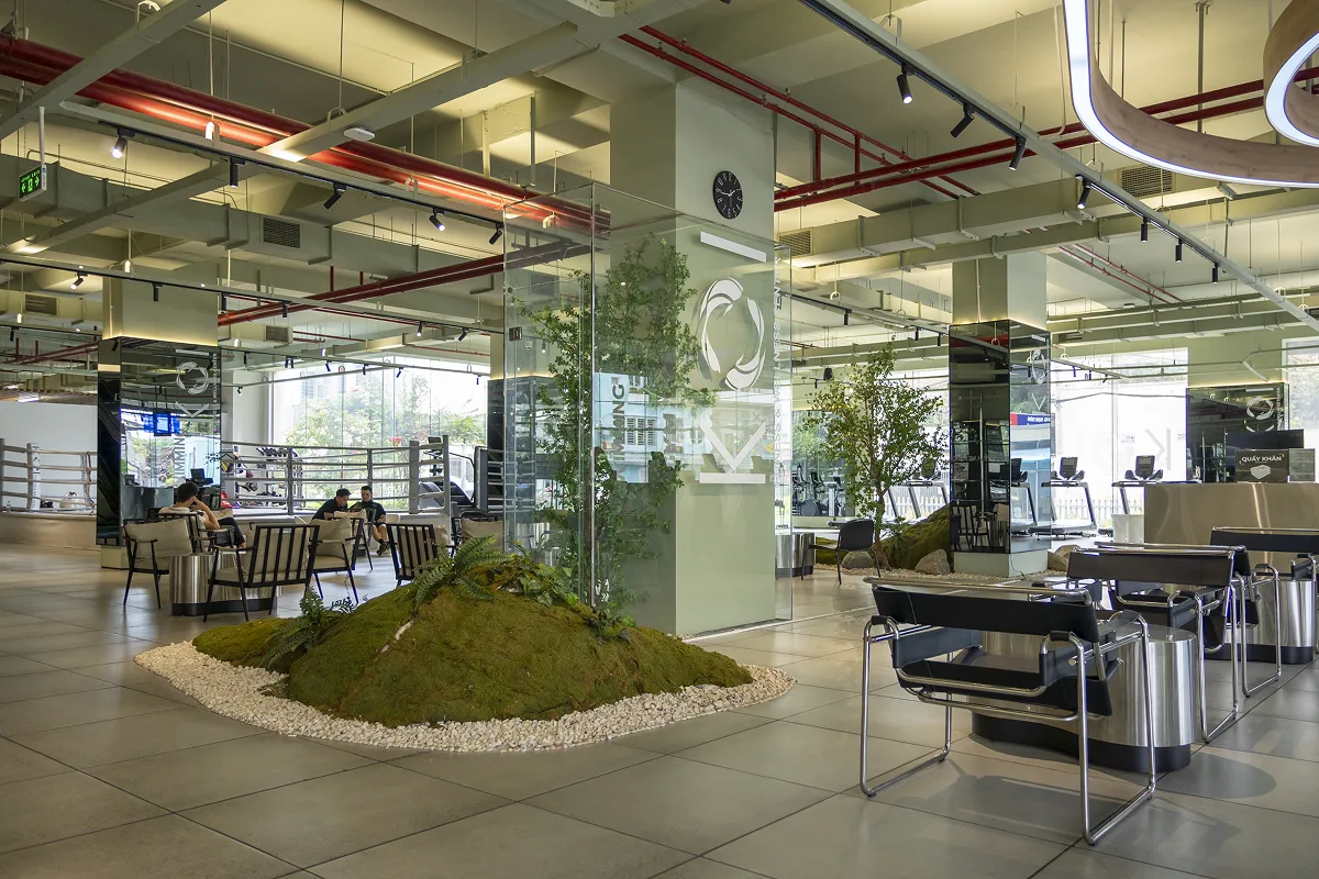KOI club lobby and welcome space